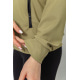 Худі жіночий з капюшоном, колір оливковий, 182R8030