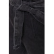 Джинсы женскиес поясом, цвет черный, 164R1022