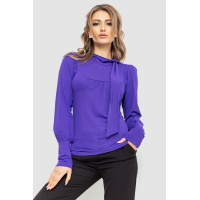 Кофта женская однотонная, цвет фиолетовый, 167R2135