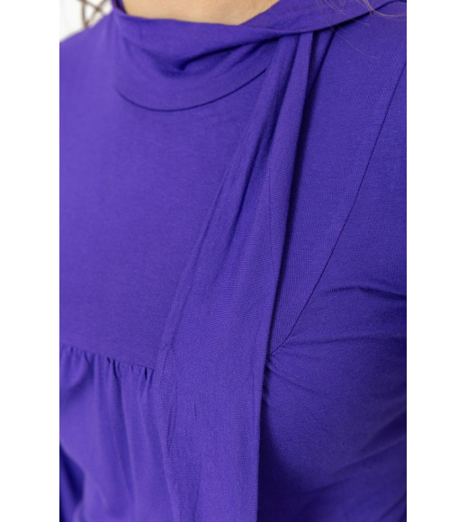 Кофта женская однотонная, цвет фиолетовый, 167R2135