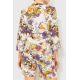 Костюм женский с цветочным принтом, цвет серо-фиолетовый, 115R0451