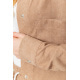 Сорочка жіноча вельветова, колір темно-бежевий, 102R269