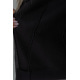 Кофта женская на молнии трехнитка, цвет черный, 102R7714