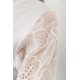 Блуза жіноча Нарядна, колір білий, 204R005