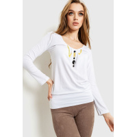 Кофта женская, цвет белый, 167R2107