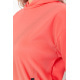 Худі жіночий з капюшоном, колір кораловий, 182R8030