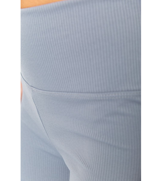 Лосини жіночі в рубчик, колір світло-сірий, 205R606