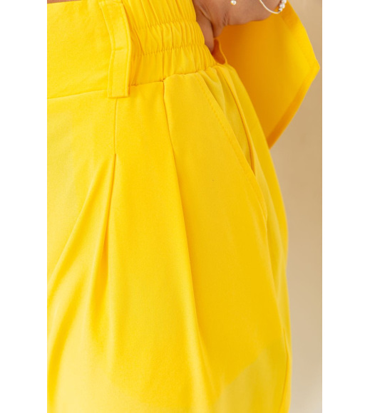 Костюм женский классический, цвет темно-желтый, 102R5219