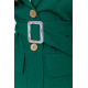 Костюм женский однотонный классический, цвет зеленый, 115R0471
