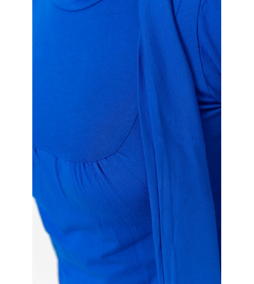 Кофта жіноча однотонна, колір синій, 167R2135