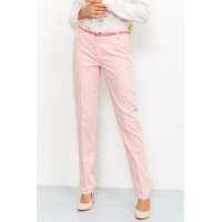 Брюки женские, цвет светло-розовый, 182R226-2