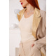 Женский костюм брюки + пиджак, бежевого цвета, 104R1285