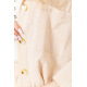 Костюм женский свободного кроя ткань лен, цвет светло-бежевый, 177R024