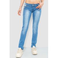 Джинсы женские, цвет голубой, 167RS007
