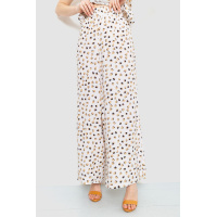 Брюки женские ткань штапель, цвет молочный, 102R330-1