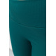 Лосини жіночі в рубчик, колір темно-зелений, 205R606