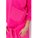 Костюм жіночий повсякденний, колір рожевий, 115R0518