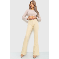Брюки женские, цвет бежевый, 167R601-8