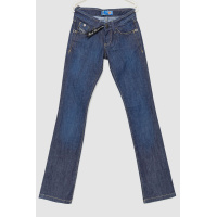 Джинсы женские, цвет темно-синий, 201R2682