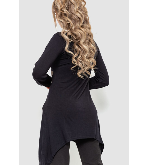 Туніка жіноча з принтом, колір чорний, 167R2101