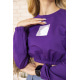 Короткий женский свитшот, фиолетового цвета, 119R492