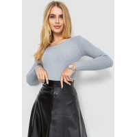 Кофта женская трикотажная, цвет светло-серый, 204R055
