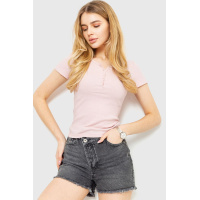 Футболка женская, цвет пудра, 204R024