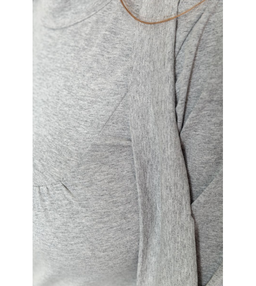 Кофта женская однотонная, цвет серый, 167R2135