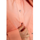 Жіноча сорочка з довгими рукавами, персикового кольору, 102R140
