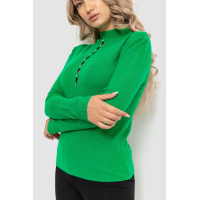 Кофта жіноча ошатна, колір зелений, 204R039