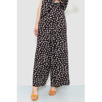 Брюки женские ткань штапель, цвет черный, 102R330-1