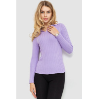 Кофта женская однотонная, цвет сиреневый, 204R018