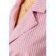 Костюм женский в полоску, цвет розово-серый, 167R1077
