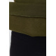 Худі жіночий на флісі, колір зелено-коричневий, 102R312