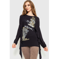 Кофта женская, цвет черный, 167R2109