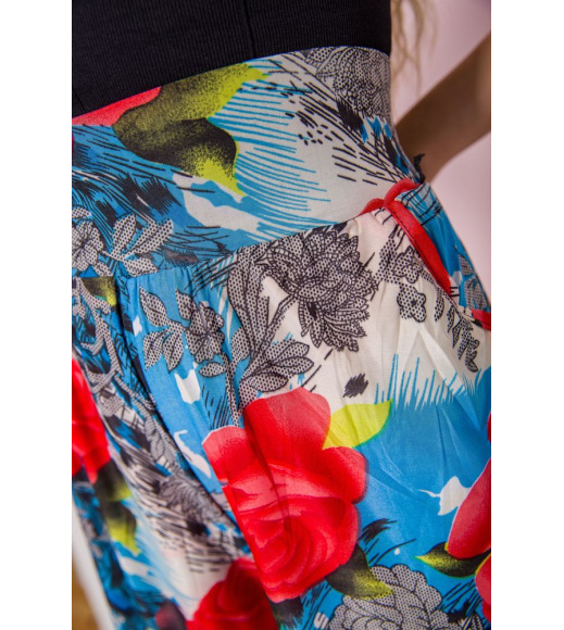 Штани жіночі різнокольорові, колір різнобарвний, 167R10-6
