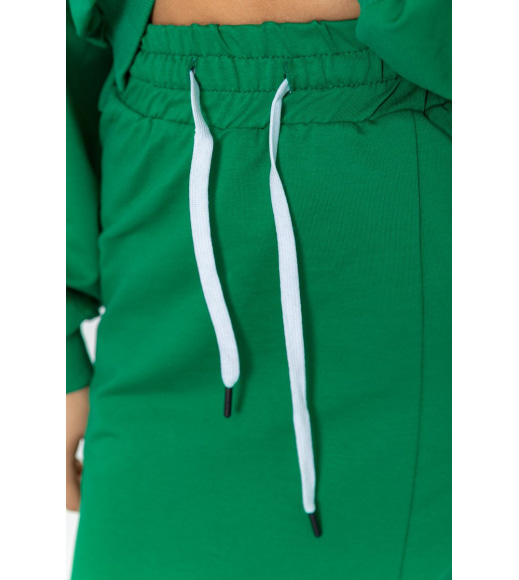Костюм жіночий повсякденний, колір зелений, 115R0517