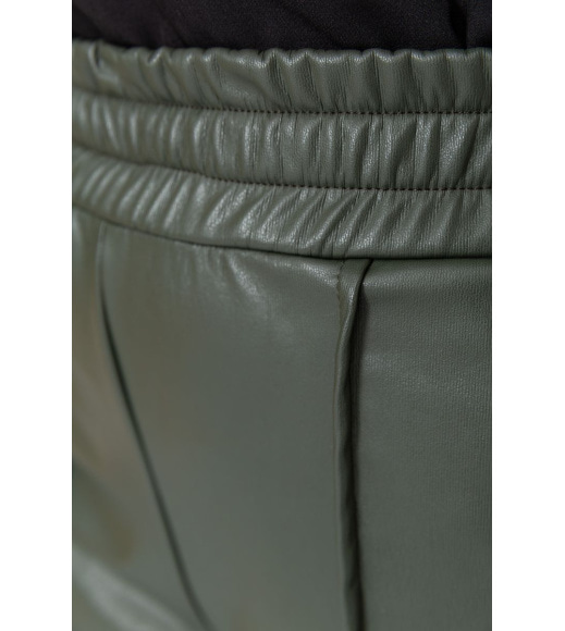 Штани жіночі на флісі, колір хакі, 115R0448
