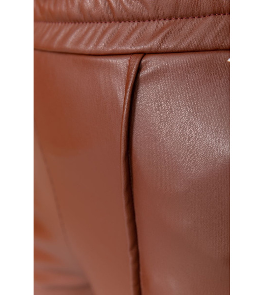 Штаны женские на флисе, цвет коричневый, 115R0448