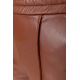 Штани жіночі на флісі, колір коричневий, 115R0448