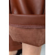 Штаны женские на флисе, цвет коричневый, 115R0448