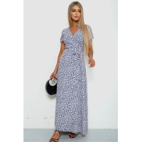 Сарафан в горох, цвет бело-черный, 241R157-1