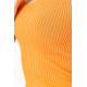 Майка женская в рубчик, цвет терракотовый, 204R028