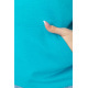 Худи женский двухнитка, цвет бирюзовый, 102R282