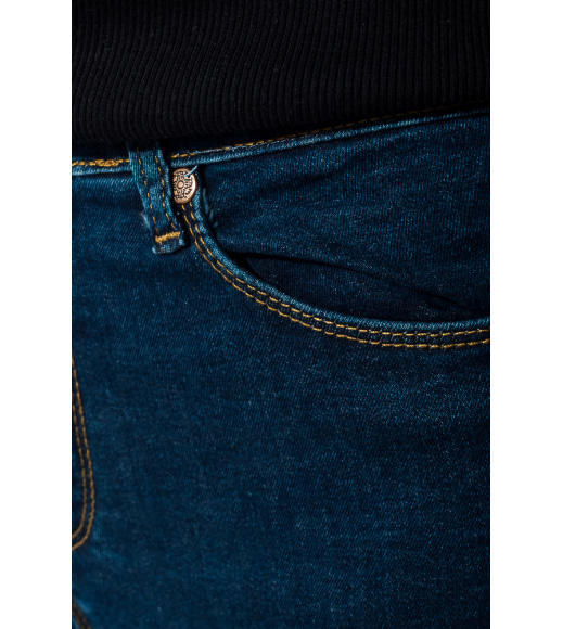Женские джинсы приталенного кроя цвет Синий 282F009