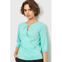 Блуза однотонная, цвет мятный, 230R90