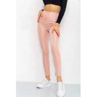 Лосины женские из бифлекса, цвет персиковый, 220R001