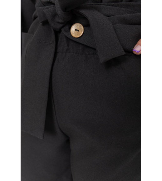 Костюм женский нарядный, цвет черный, 115R0451-1