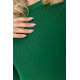 Кофта жіноча трикотажна однотонна, колір зелений, 204R017