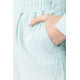 Костюм женский свободного кроя ткань лен, цвет светло-мятный, 177R026